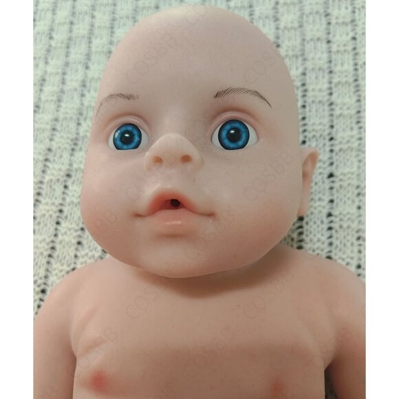 45cm Open Eyes Reborn Baby Girl Doll 5.61lbs Silicone Dolls Can Drink Water&Pee - Picture 3 of 16